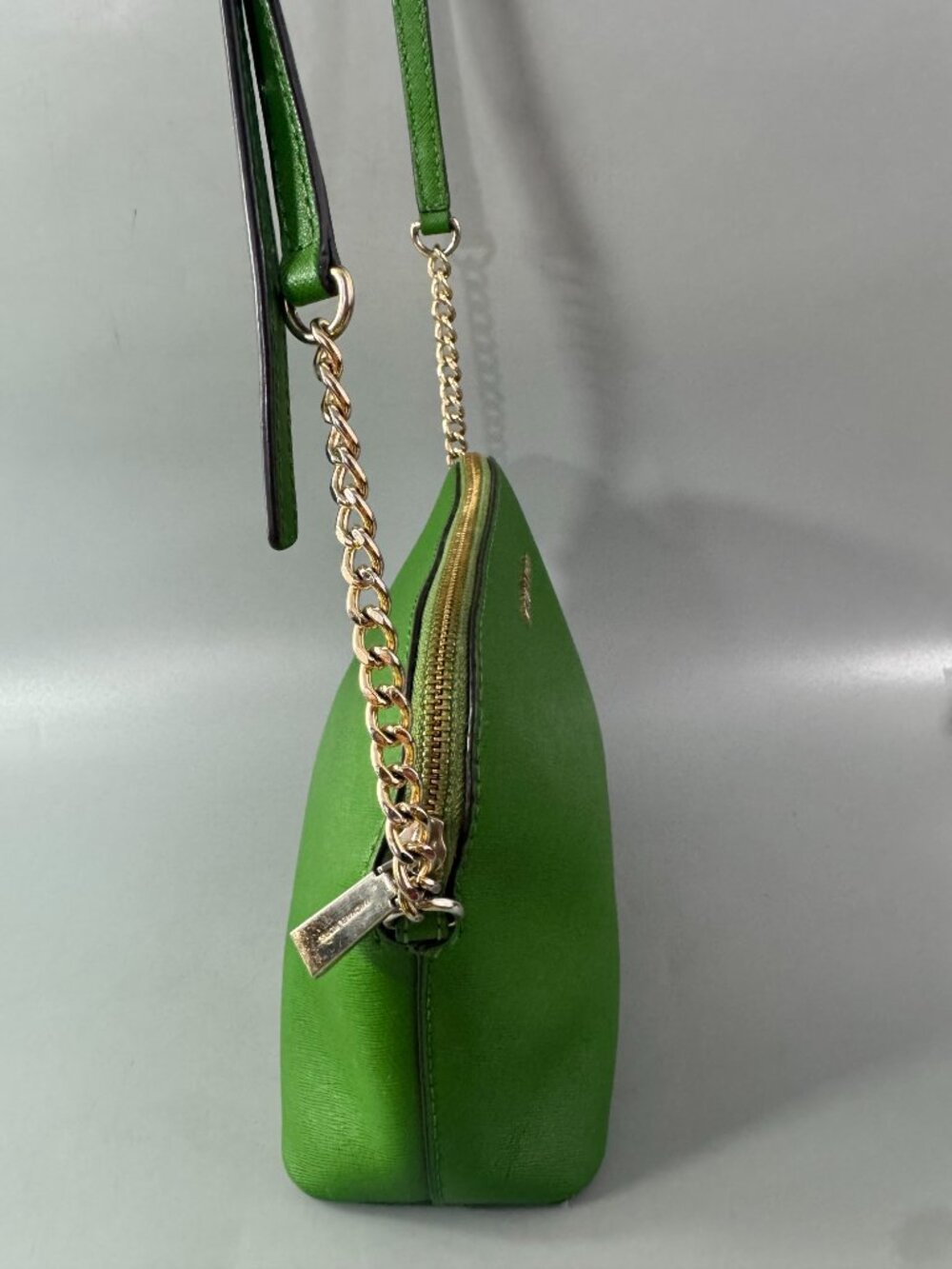 Michael Kors Green Saffiano Leather Crossbody Bag - Picture 5 of 15